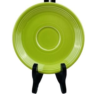 Fiesta Chartreuse Saucer 5.75" Yellow Homer Laughlin‎ Fiestaware HLC